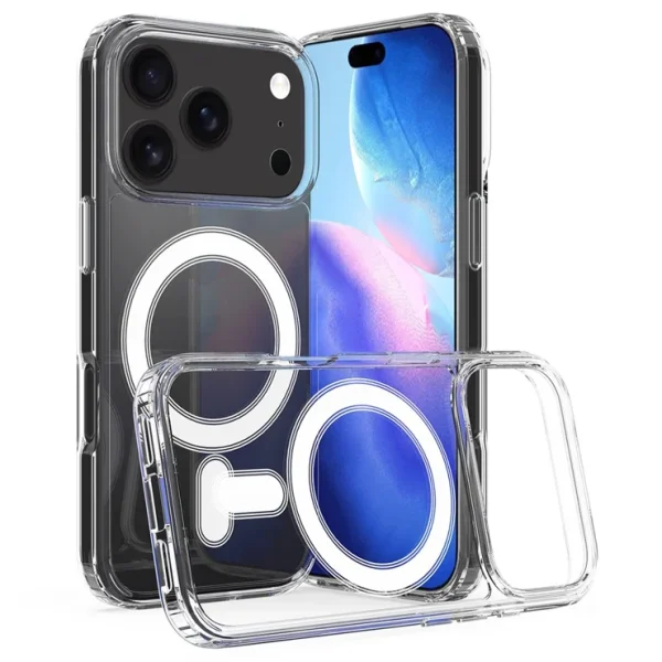 magnetic clear case iphone 17p